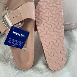 Brand new pale rose Birkenstocks. Size 38